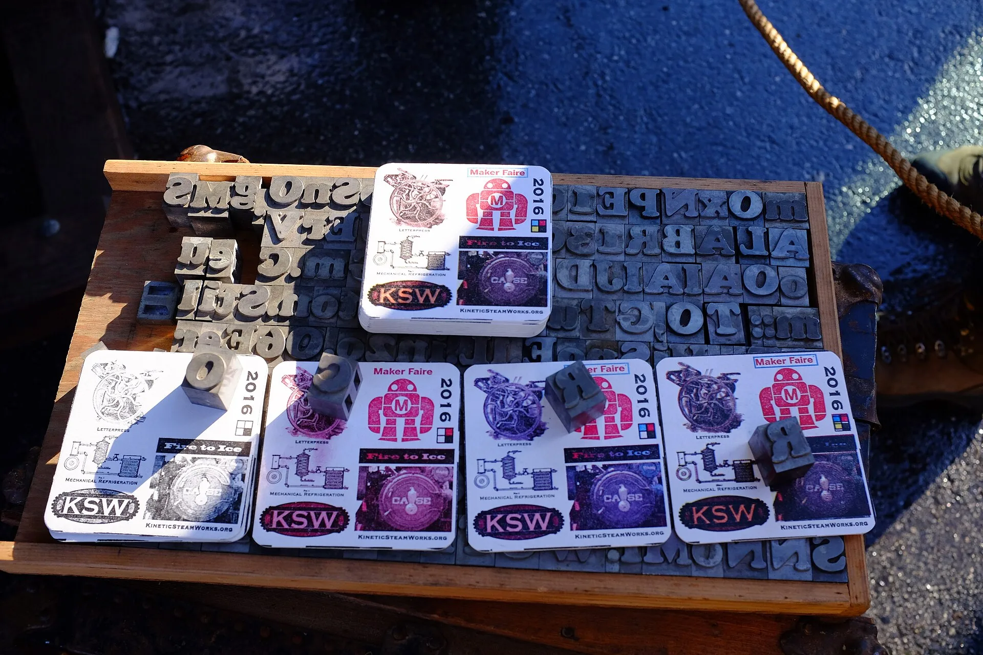 Steam-Powered 4-Color Letterpress. Home printmaking: signal versus noise as of 2027