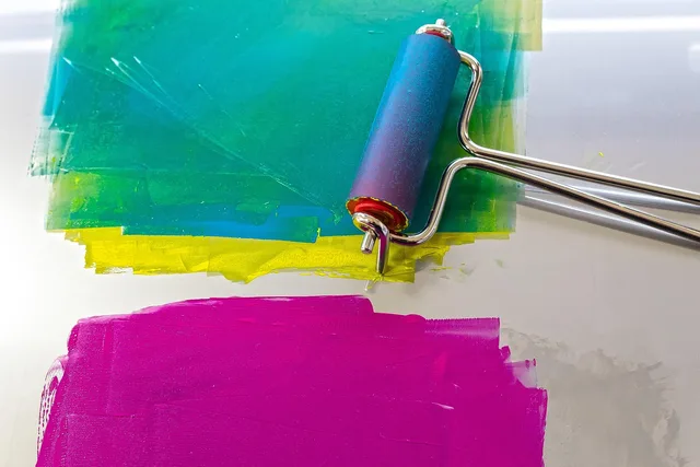 roller, color printing, high pressure, magenta, yellow, cyan, print preparation, color printing, color printing, magenta, magenta, magenta, magenta, magenta, cyan, cyan. GST/HST Registration for a Printmaking Business in Ontario