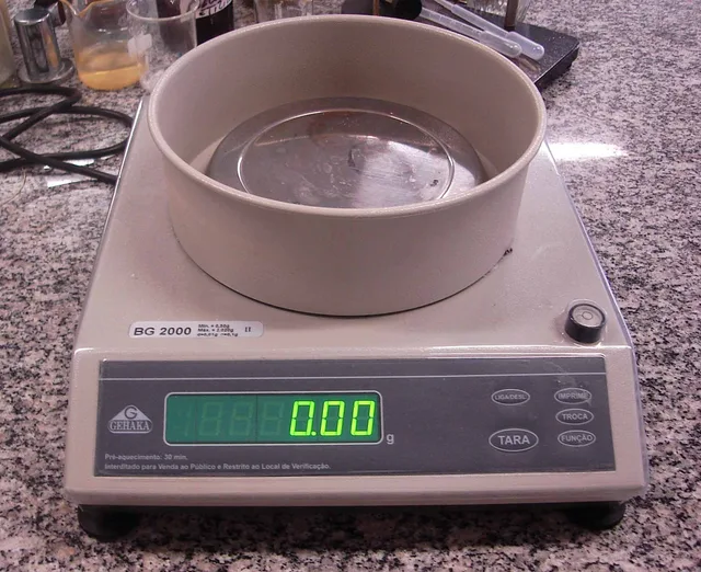 Semi Analytical Balance. Scales versus timers: printmaking measuring tools compared